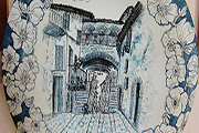 piatto in ceramica da Terrecotte Sabine